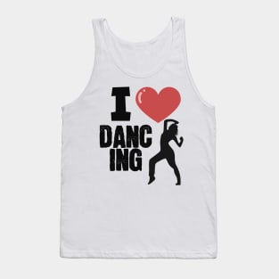 I love dancing women Tank Top